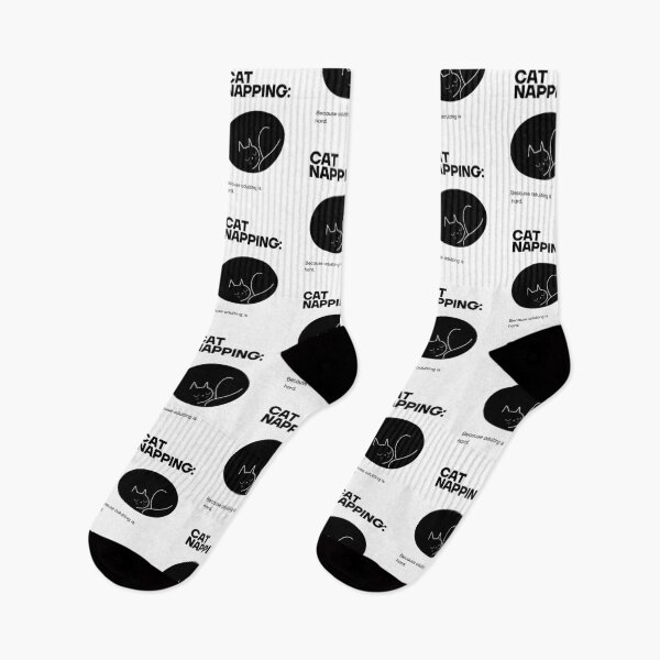 Item preview, Cat Napping: Because Adulting is Hard |  Black Cat Illustration - Humor Design designed and sold by RM-Journey.