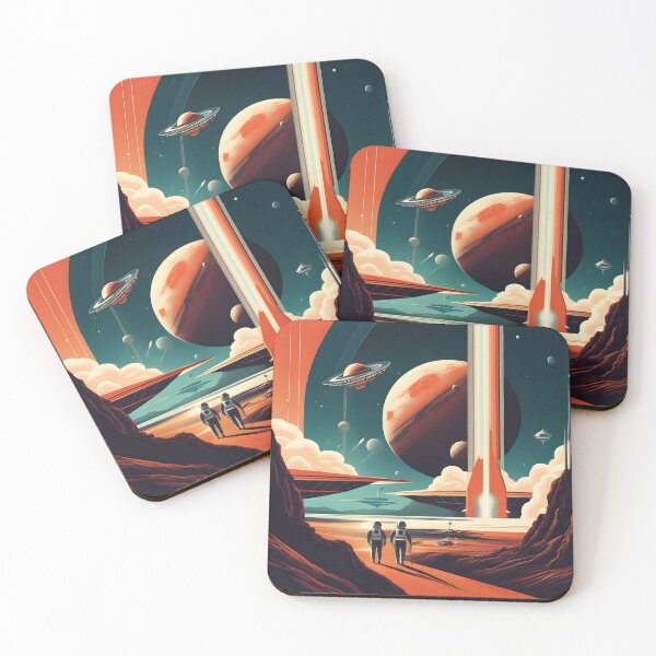 Item preview, Retro Futurism: Exploring the Cosmos designed and sold by Chroma Artis.