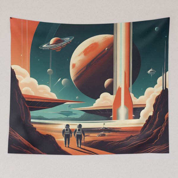 Item preview, Retro Futurism: Exploring the Cosmos designed and sold by Chroma Artis.