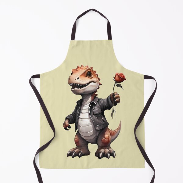 Item preview, Cute Gift for Kids or Girlfriend - Ink Wash Painting T-Rex Holding Rose designed and sold by Kittyzens.