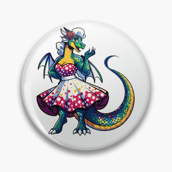 Item preview, 1950 dragon pinups designed and sold by Truck Stop One.