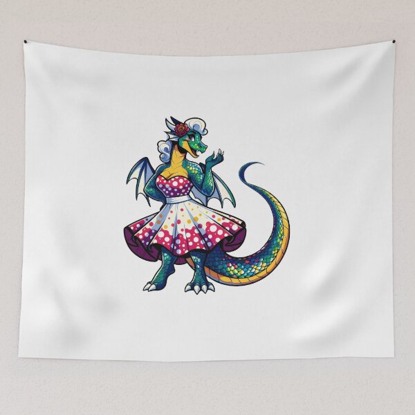 Item preview, 1950 dragon pinups designed and sold by Truck Stop One.