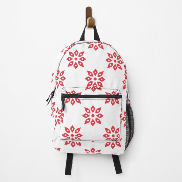 Item preview, White Red Floral Maple Leaf Canada Color Natural Beauty North America Ottawa Welcoming Proud Pattern designed and sold by PenguinForests.