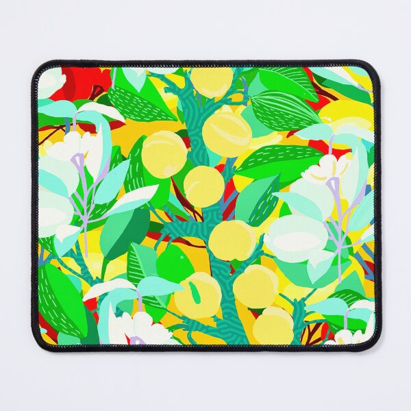 Item preview, Vibrant abstract lemon tree art and pattern. designed and sold by Meteryards.