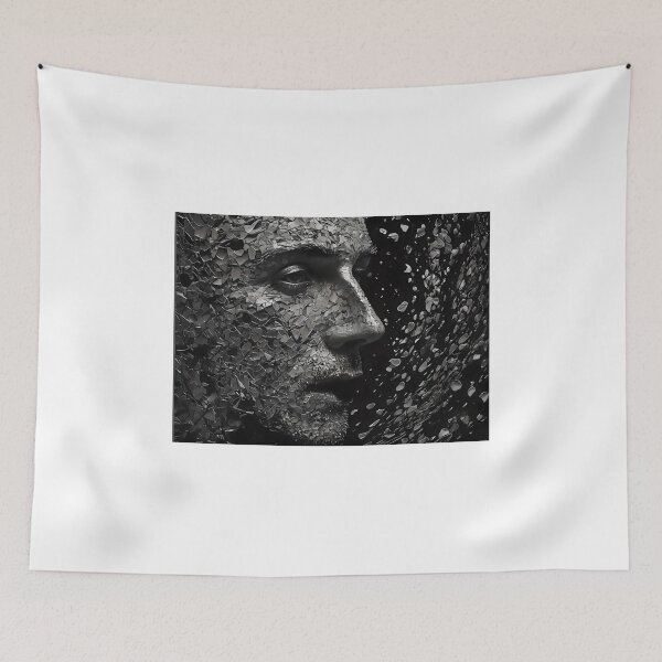 Item preview, amazing dissolving face masterpiece  designed and sold by Artful Dreams.