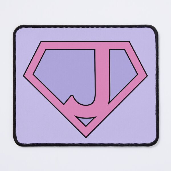 Item preview, Letter J | Super Letter | Purple and Pink designed and sold by Christiana-Art.