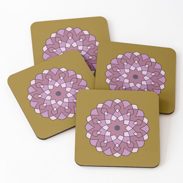 Item preview, Pink Vintage Artistic Mandala Art designed and sold by S4Graphics.