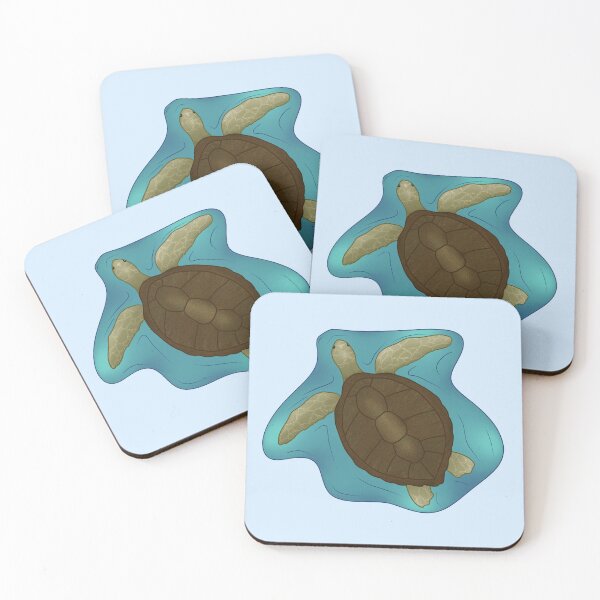 Item preview, Brown Sea Turtle designed and sold by RedPanda Mac.