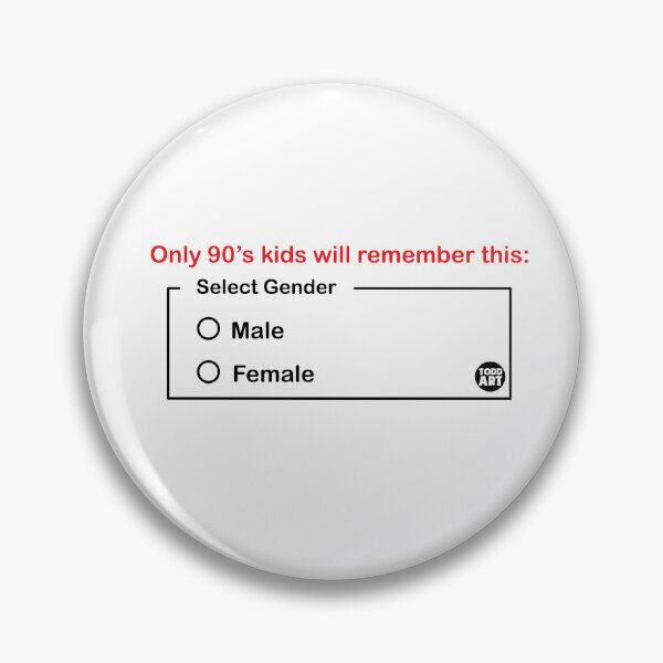 Item preview, GENDER 90'S KIDS REMEMBER designed and sold by TODD GOLDMAN.