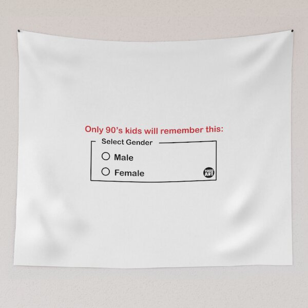 Item preview, GENDER 90'S KIDS REMEMBER designed and sold by TODD GOLDMAN.