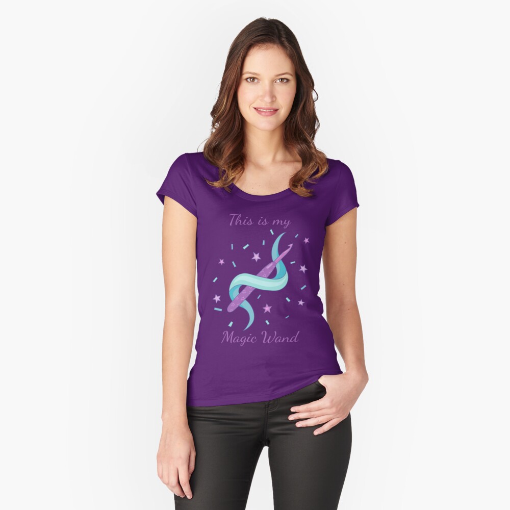 Item preview, Fitted Scoop T-Shirt designed and sold by indiVisibl.