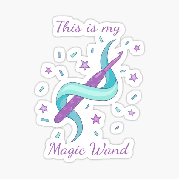 Item preview, Crochet hook this is my magic wand designed and sold by indiVisibl.