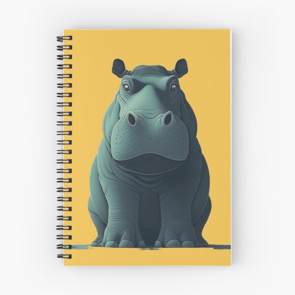 Item preview, Hippopotamus Art designed and sold by Obsidian Ink by Wilshire.