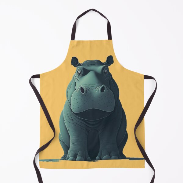 Item preview, Hippopotamus Art designed and sold by Obsidian Ink by Wilshire.