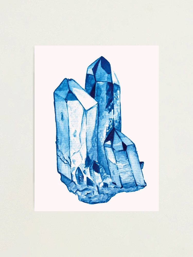 Amethyst Dark Crystal Art Print for Sale by DablurArt