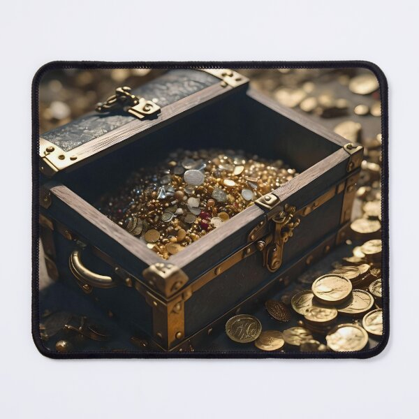 Item preview, a chest full of treasure digital art designed and sold by Artful Dreams.