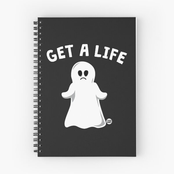 Item preview, GET A LIFE GHOST designed and sold by TODD GOLDMAN.