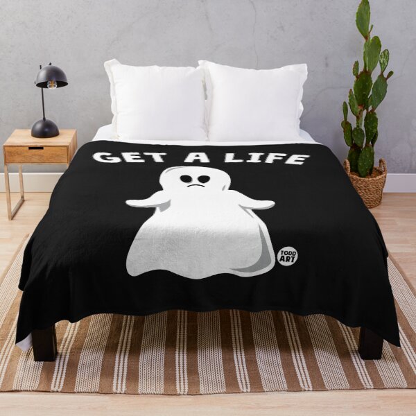 Item preview, GET A LIFE GHOST designed and sold by TODD GOLDMAN.