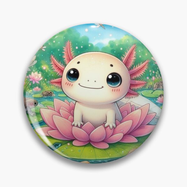 Aperçu de l'œuvre Petit Axolotl créée et vendue par ColorMarketNew.