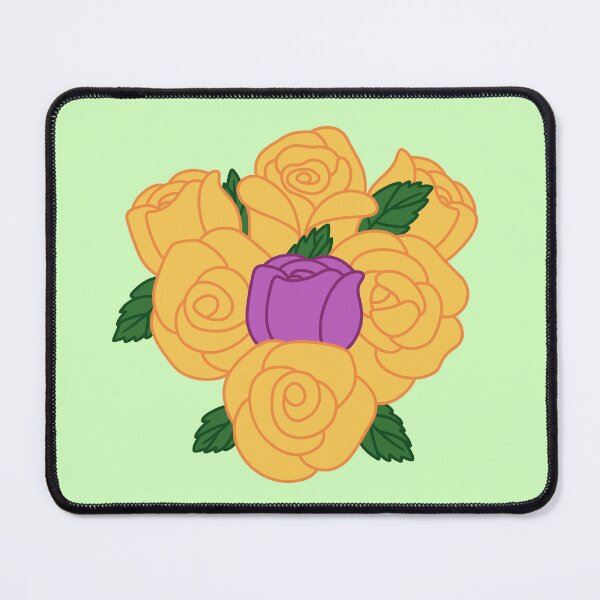 Item preview, Subtle Intersex Pride Roses designed and sold by Blatherskite Studios.