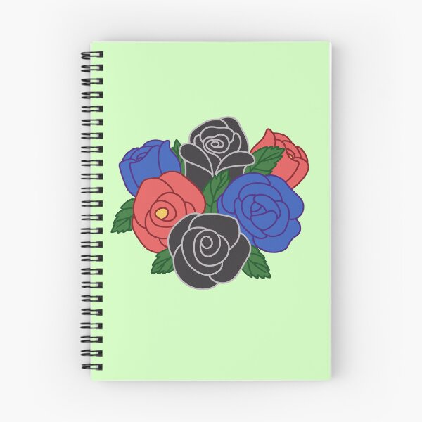 Item preview, Subtle Polyamorous Pride Roses (alt.) designed and sold by Blatherskite Studios.