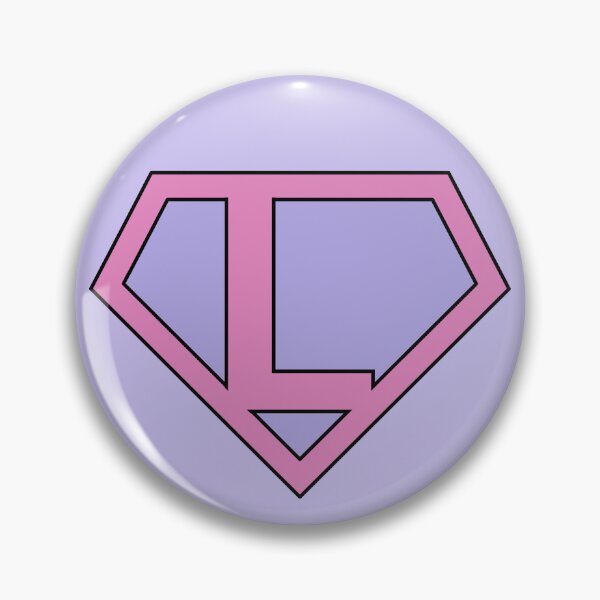 Item preview, Letter L | Super Letter | Purple and Pink designed and sold by Christiana-Art.