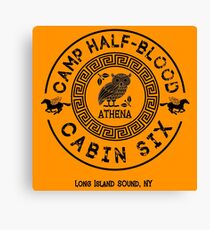 Cabin Six - Athena - Percy Jackson - Camp Half-Blood - Canvas Print