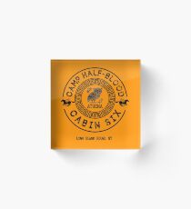 Cabin Six - Athena - Percy Jackson - Camp Half-Blood - Acrylic Block