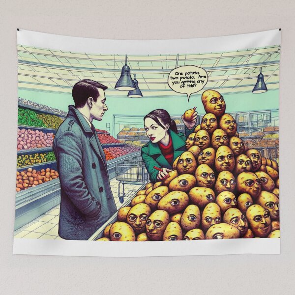 Item preview, One Potato, Two Potato  designed and sold by FamouslyStupid.