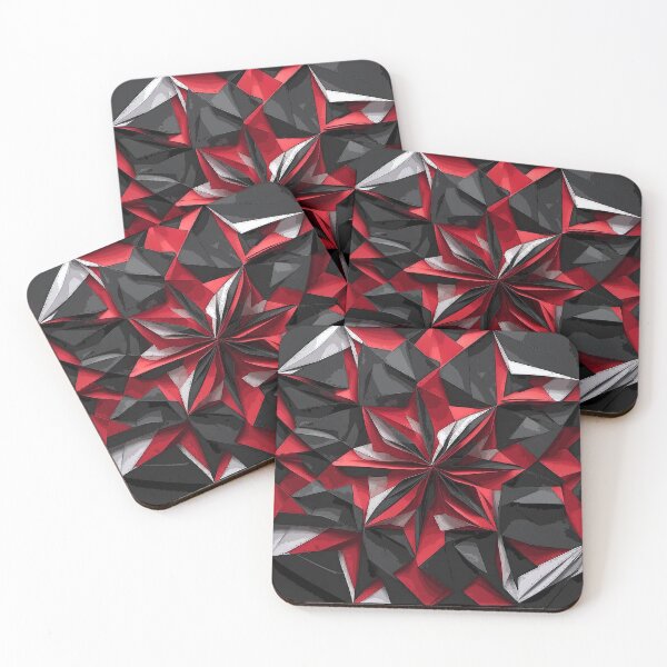 Aperçu de l'œuvre Papier rouge noir créée et vendue par ComicJo.