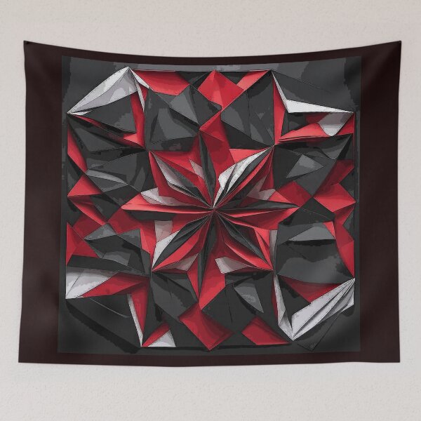 Item preview, Black Red Paper designed and sold by ComicJo.