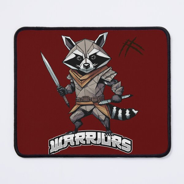 Item preview, Warrior Raccoon designed and sold by CarpArtt.