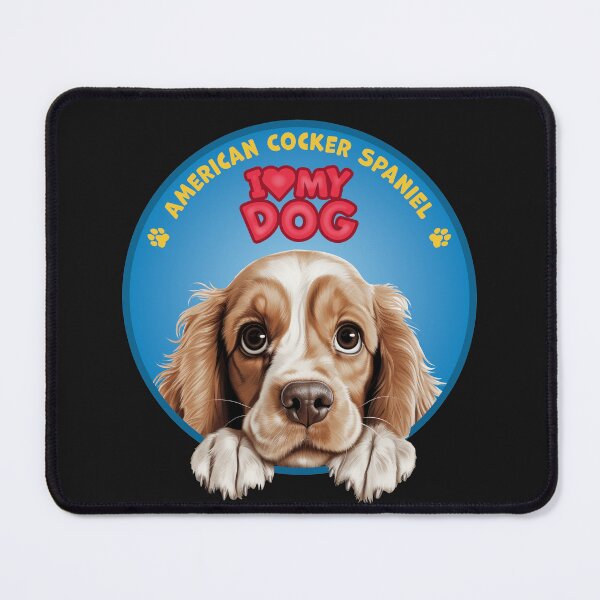 Item preview, I Love my dog American Cocker Spaniel designed and sold by SerhiiArt.