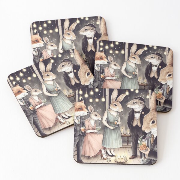 Item preview, Cottontail Party designed and sold by plenarypisces.