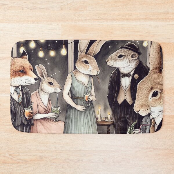 Item preview, Cottontail Party designed and sold by plenarypisces.