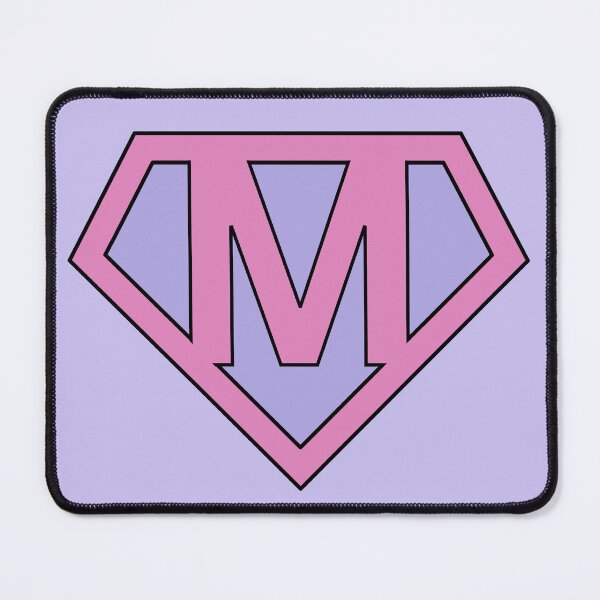 Item preview, Letter M | Super Letter | Purple and Pink designed and sold by Christiana-Art.