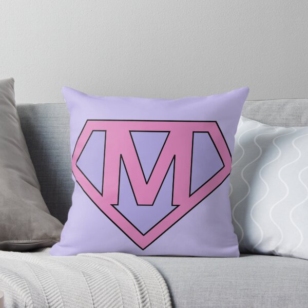 Item preview, Letter M | Super Letter | Purple and Pink designed and sold by Christiana-Art.