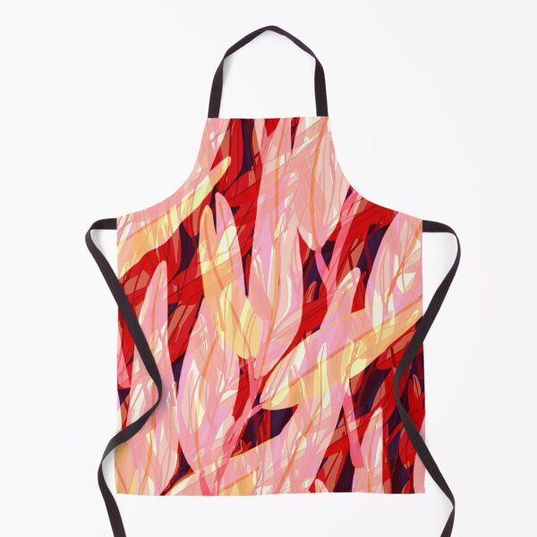 Item preview, Dramatic red and gold foliage nature abstract art. designed and sold by Meteryards.