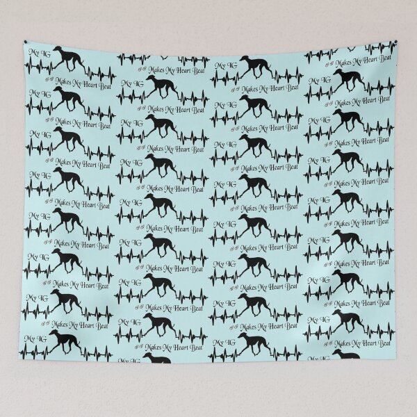 Item preview, Italian Greyhound Heart Beat designed and sold by pawsinprofile.