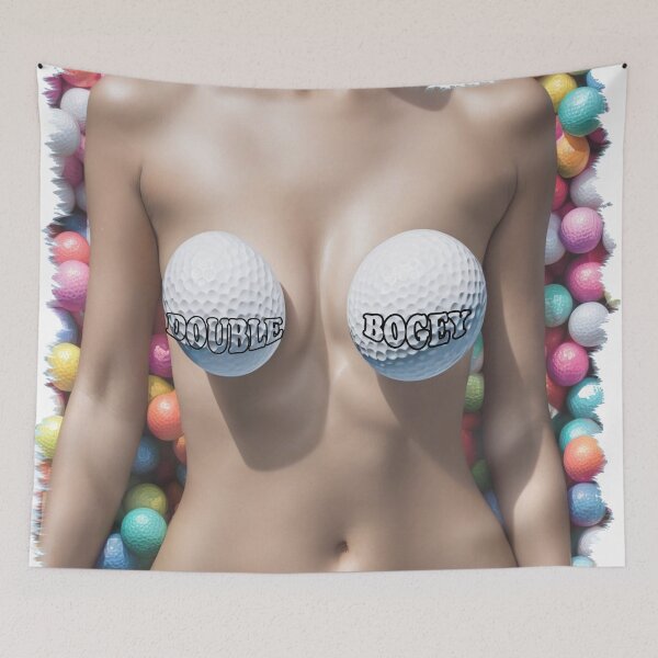 Item preview, Double Bogey - Golf Lover Bikini Top designed and sold by shutterrudder.