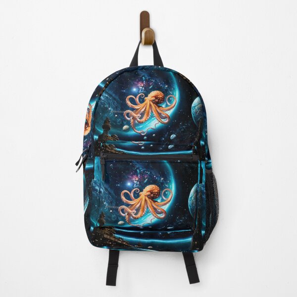 Item preview, Octopus in Space designed and sold by NerdscapeDC.