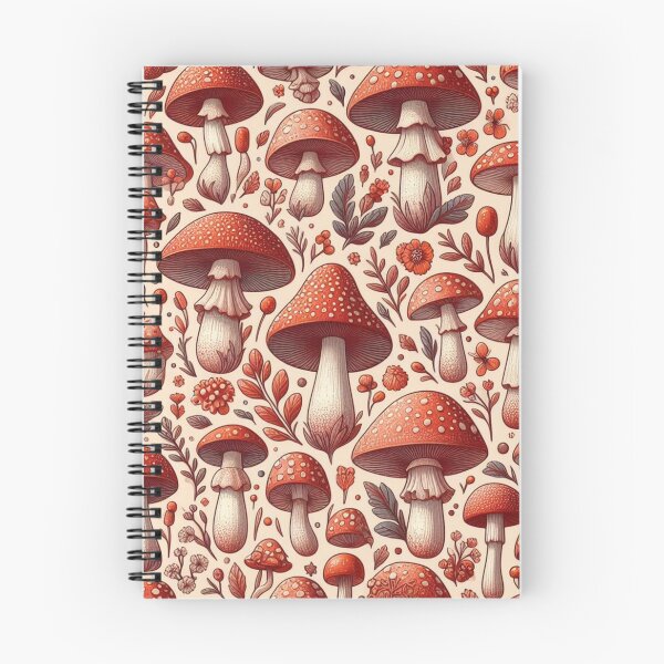 Item preview, Tiny Mushrooms & Petite Blooms Fabric Whimsy designed and sold by Rui Fernandes.