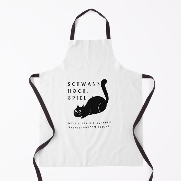 Item preview, Schwanz hoch, Spiel an. Bereit für die Schnurr-Überzeugungsmission! | Black Cat Mission Design - Humor Design designed and sold by RM-Journey.