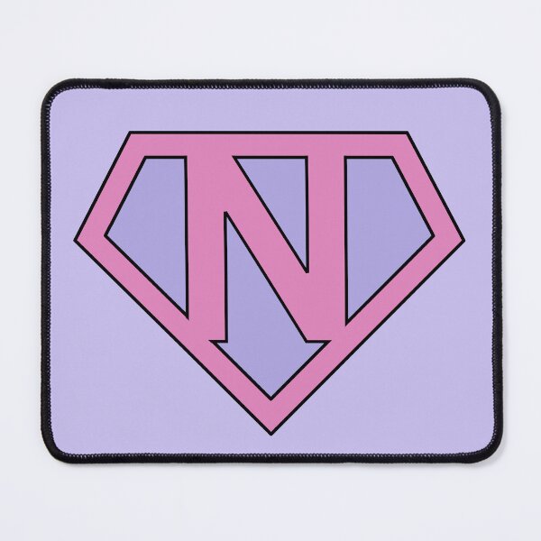 Item preview, Letter N | Super Letter | Purple and Pink designed and sold by Christiana-Art.