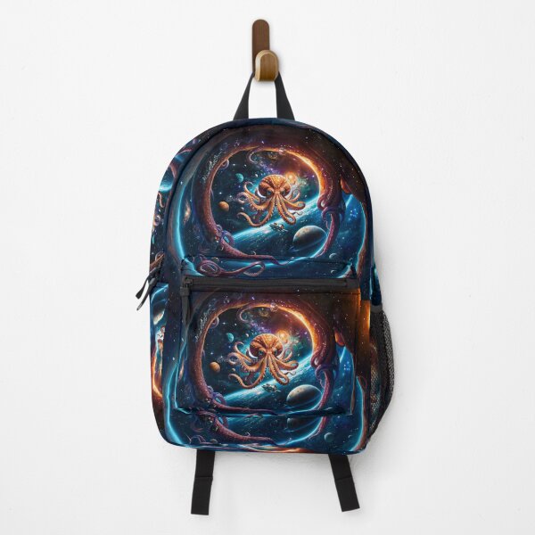 Item preview, Octopus in Space designed and sold by NerdscapeDC.