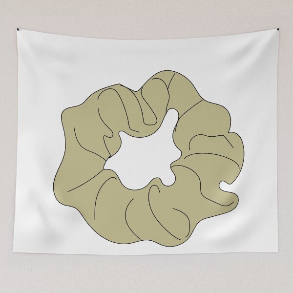 Item preview, Pale yellow scrunchie  designed and sold by Vivalavidashop.