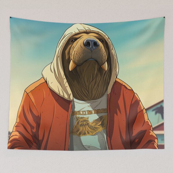 Item preview, Walrus | Hip Hop style designed and sold by ComicsFactory.