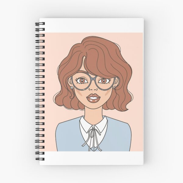 Item preview, Beautifull girl in glasses designed and sold by WienMerch.