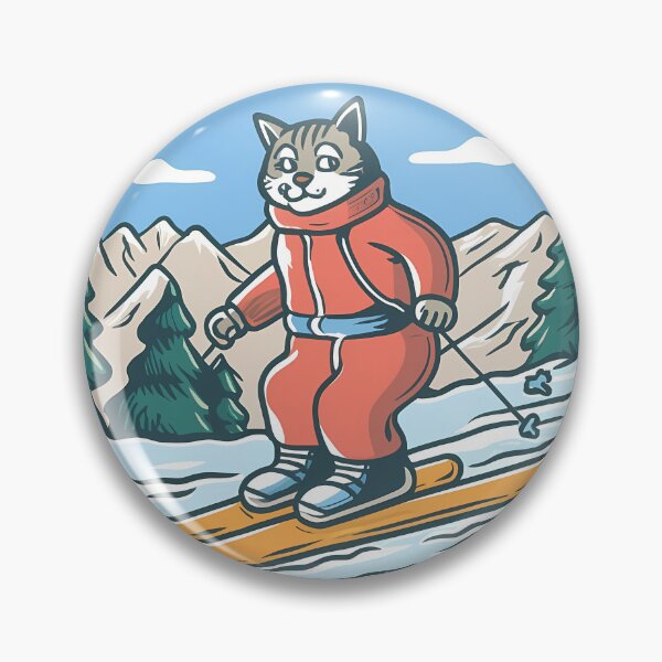 Item preview, cat skiing designed and sold by rozar-nv.
