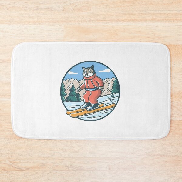 Item preview, cat skiing designed and sold by rozar-nv.